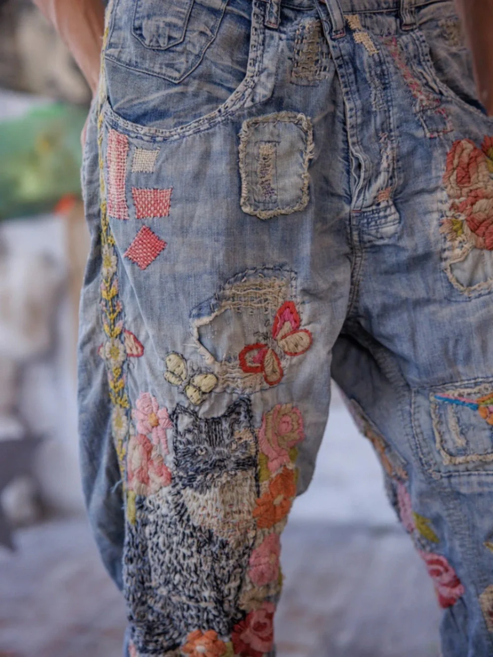🦋NWT MAGNOLIA PEARL TOBY MINER DENIMS🦋 - Picture 4 of 11